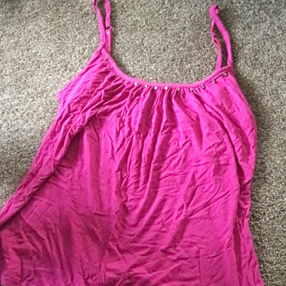Hot pink NY & C dress tank top
